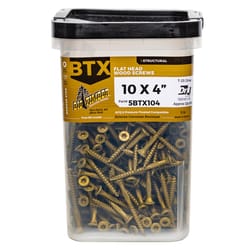 Big Timber No. 10 X 4 in. L Star Bronze Wood Screws 5 lb 240 pk