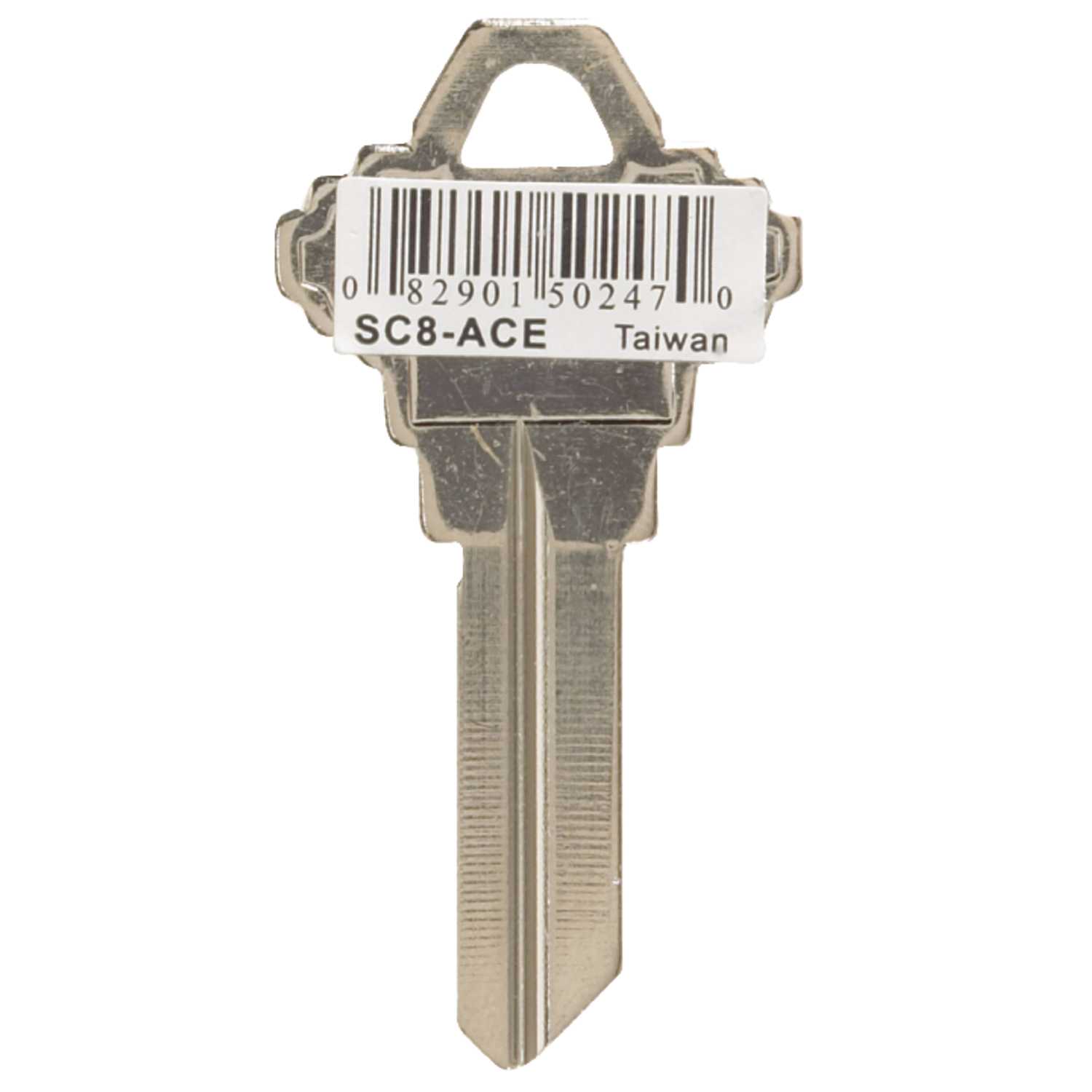 Ace House/Office Key Blank Single sided For Schlage Locks Ace Hardware