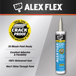 DAP Alex Flex Antique White Acrylic Latex Interior Molding and Trim Sealant 10.1 oz