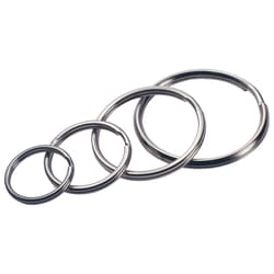 HILLMAN Tempered Steel Assorted Split Rings/Cable Rings Key Ring