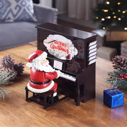 Mr. Christmas Sing-A-Long Santa Animated Decor 10 in.