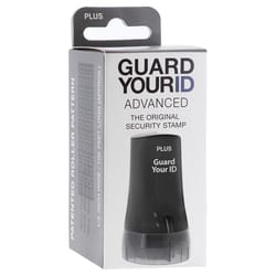 PLUS Guard Your ID 2.69 in. H X 1.5 in. W Round Black Identity Protection Roller 1 pk