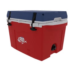 Taiga Coolers Blue/Red/White 27 qt Cooler