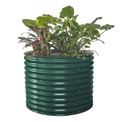 Vego Garden 32 in. H X 42 in. D Metal Garden Bed British Green