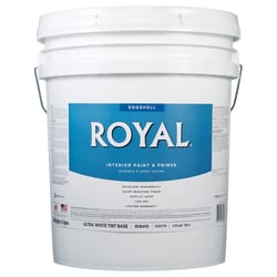 Royal Eggshell Tint Base Ultra White Base Paint Interior 5 gal