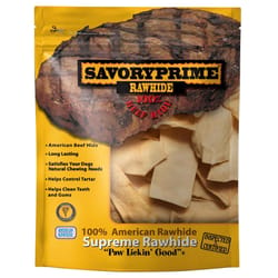 Savory Prime All Size Dogs All Ages Rawhide Chips Chicken 6 in. L 1 pk