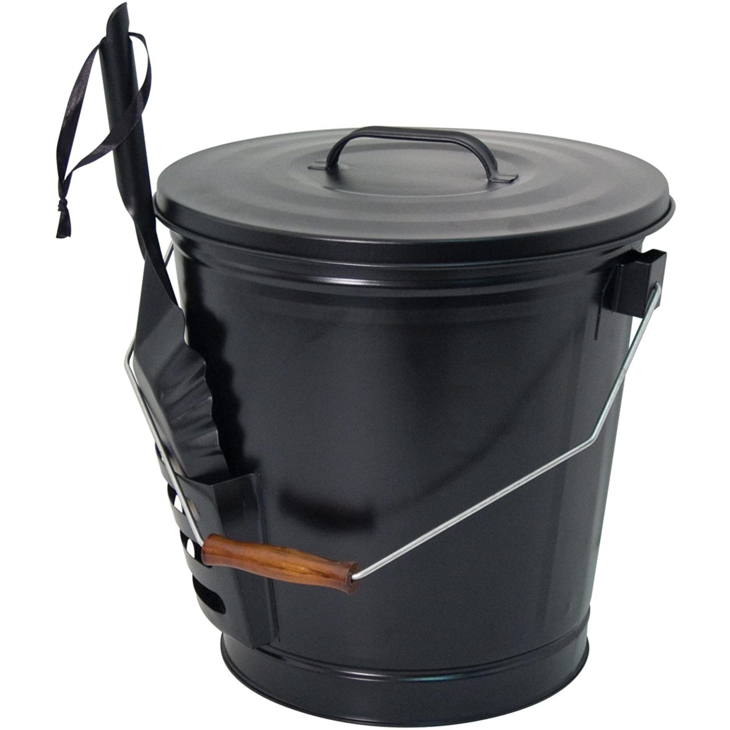 Panacea Black Matte Metal Ash Container and Shovel Set Sansujyuku sansujyuku.com