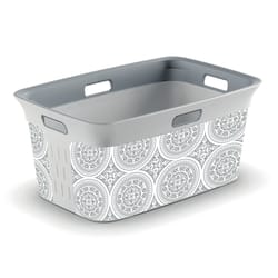KIS White Plastic Laundry Basket