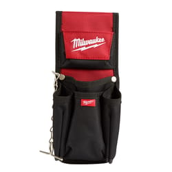 Milwaukee 5.9 in. W X 7.5 in. H Ballistic Nylon Compact Utility Pouch 7 pocket Black/Red 1 pc