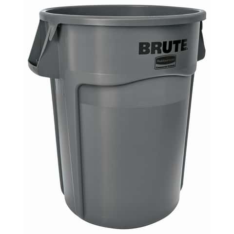 Gray Rubbermaid Brute Large 44-Gallon Plastic Garbage Can - Ace Hardware -  Ace Hardware