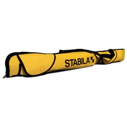 STABILA 48 in. W X 2.5 in. H Nylon 48 inch Level Carrying Case 5 pocket Yellow 1 pc