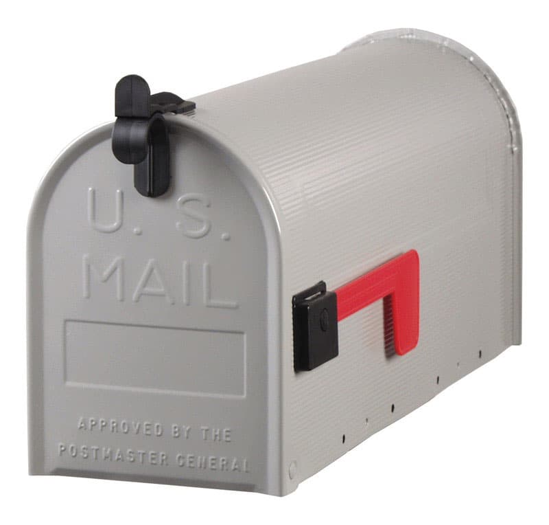 UPC 046462100025 product image for Solar Group Gray Rural Mailbox Size #1 (ST10) | upcitemdb.com