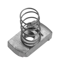 Unistrut 3/8 in. D Steel Spring Nut For IMC 5 pk