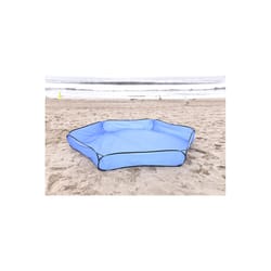 Sandy Bumz Blue Outdoor Ground Cover