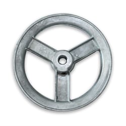 Chicago Die Cast 6 in. D X 1/2 in. D Zinc Single V-Grooved Pulley