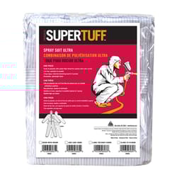 SuperTuff Plastic Painter's Coveralls White M 1 pk