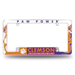 Rico Multicolored Metal License Plate Frame/Cover