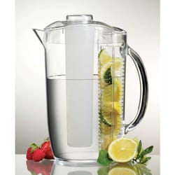 Prodyne Iced Fruit Infusion 3 qt Clear Fruit Infusion Pitcher Acrylic