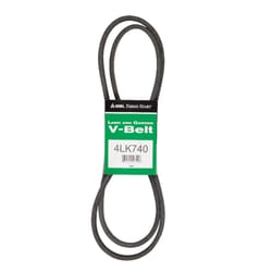 Mitsuboshi Super KB Standard V-Belt 0.5 in. W X 74 in. L For Riding Mowers