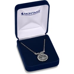 Montana Silversmiths Women's FFA Emblem Silver Necklace Water Resistant