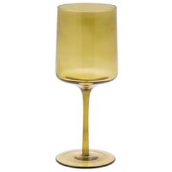 Karma Mid Century Glass Wine Glass