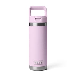 YETI Rambler 18 oz Cherry Blossom BPA Free Bottle with Straw Cap