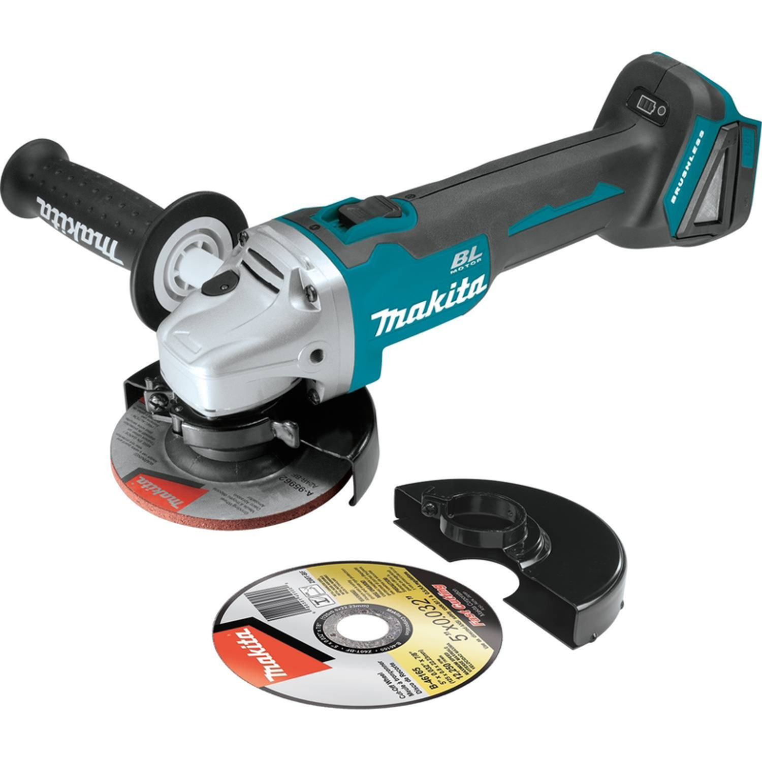 Photos - Grinder / Polisher Makita 18V LXT Cordless 5 in. Cut-Off/Angle Grinder Tool Only XAG04Z 