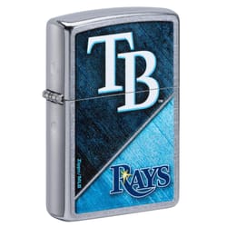 Zippo Silver Tampa Bay Rays Lighter 1 pk