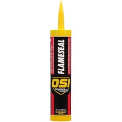 OSI FlameSeal Brick Red Polymer Draft/Fire/Smoke Sealant 10 oz