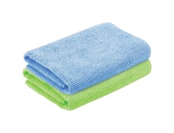 Libman Microfiber Dusting Cloth 11.8 in. W X 11.8 in. L 2 pk