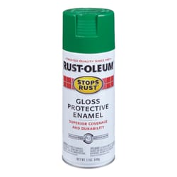 Rust-Oleum Stops Rust Gloss Emerald Protective Enamel Spray 12 oz