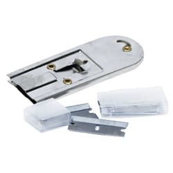 Performance Tool 4 in. Retractable Safety Scraper Silver 6 pc