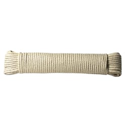 Ace 1/8 in. D X 220 ft. L Natural Twisted Cotton Cord Ace 1/8 in. D X 220 ft. L Natural Twisted Cotton Cord