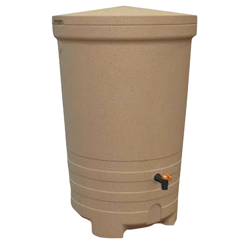 UPC 046561359980 product image for Fiskars Salsa Tan 58 gal. Rain Barrel Polyethylene | upcitemdb.com