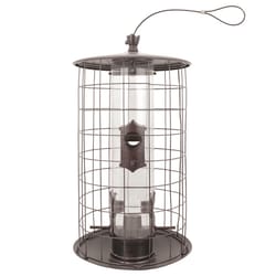 Perky-Pet Wild Bird and Finch 3 lb Metal Wire Cage Bird Feeder 4 ports