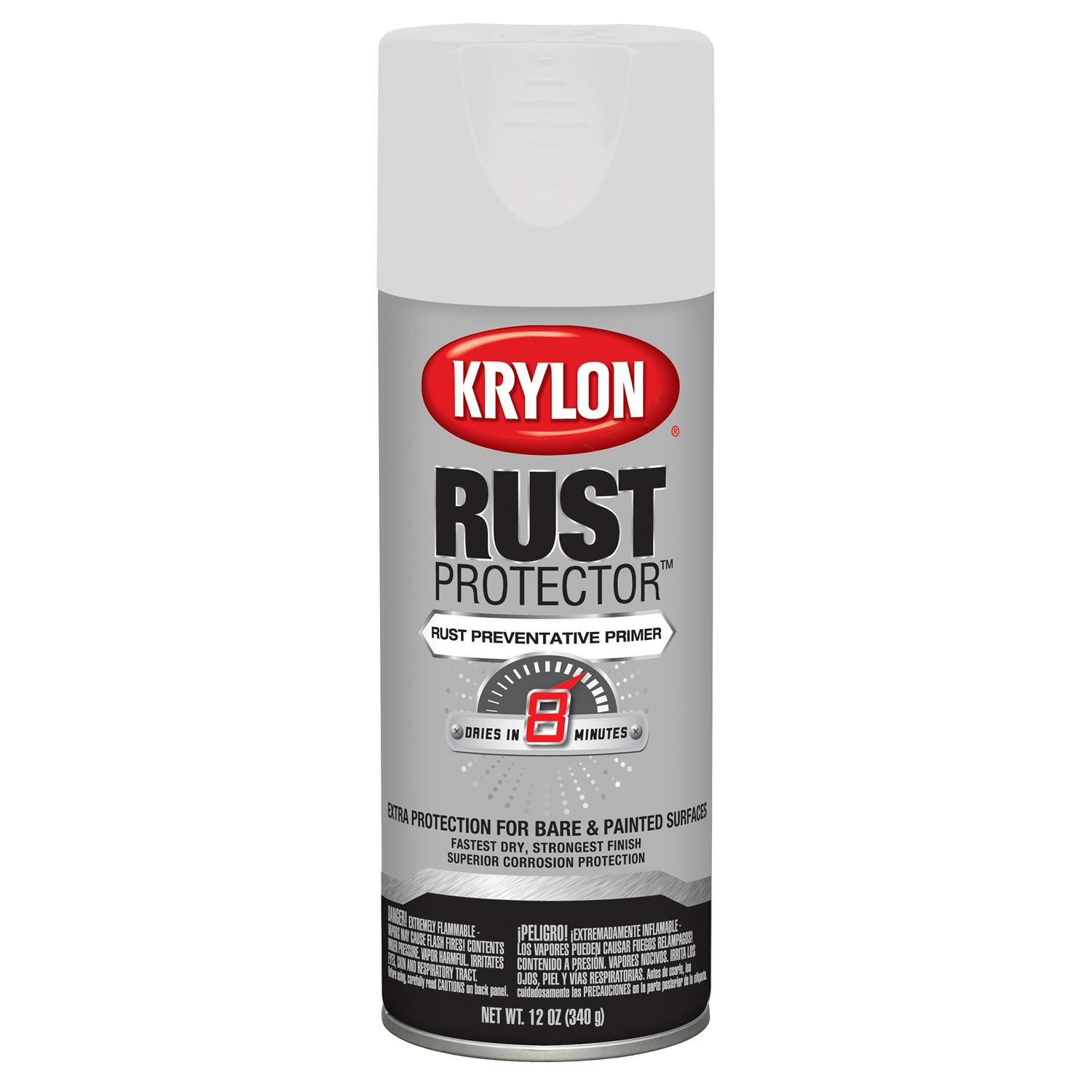 UPC 724504690399 product image for Krylon 12oz Rust Protector Spray Paint in White Primer (K06903900) | upcitemdb.com