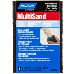 Norton ProSand 4.5 in. L x 3.5 in. W x 1 in. 120 Grit Medium