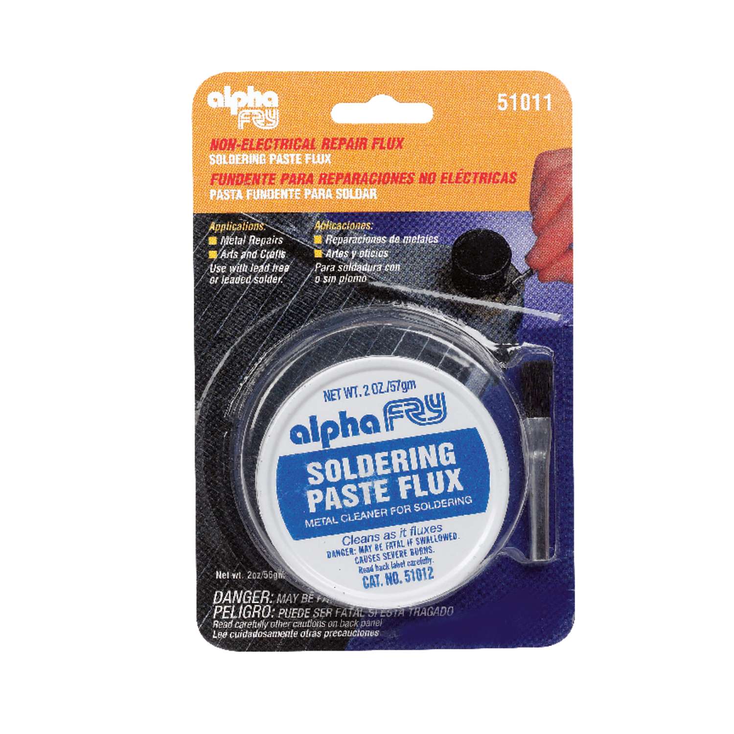 Alpha Fry 2 oz. Soldering Paste Zinc Chloride 1 pc. Ace Hardware