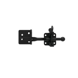 Barrette Outdoor Living 2.43 in. L Black Steel Gravity Latch 1 pk