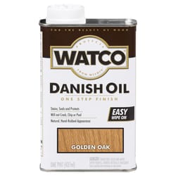 Watco Transparent Golden Oak Oil-Based Danish Oil 1 pt