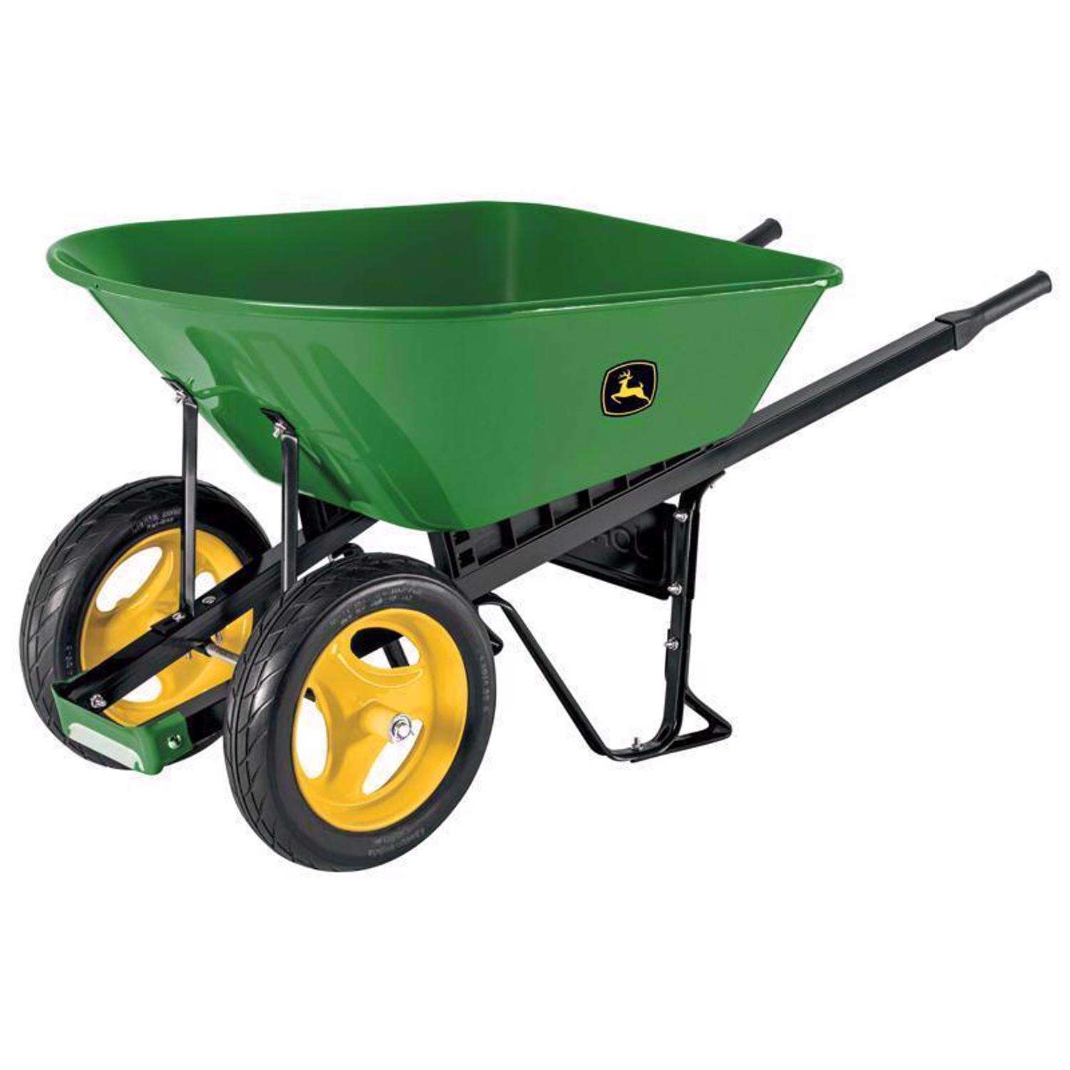 John Deere Steel Wheelbarrow 7 cu ft - Ace Hardware