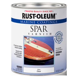 Rust-Oleum Gloss Clear Oil-Based Marine Spar Varnish 1 qt