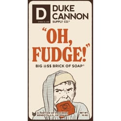 Duke Cannon Holiday Fudge Chocolate Scent Bar Soap 10 oz 1 pk