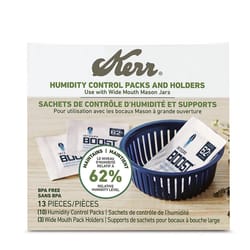 Kerr Wide Mouth Humidity Control Packs and Holder 13 pc