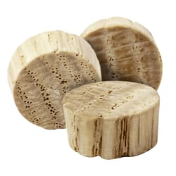 Wolfcraft Flat Oak Head Plug 5/16 in. D X 1/4 in. L 1 pk Natural