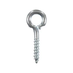 Ace 3/32 in. D X 13/16 in. L Zinc-Plated Steel Screw Eye 20 lb. cap. 14 pk