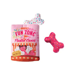 Pet Shop by Fringe Studio Assorted Fun Zone Bones Dog Toy 1 pk