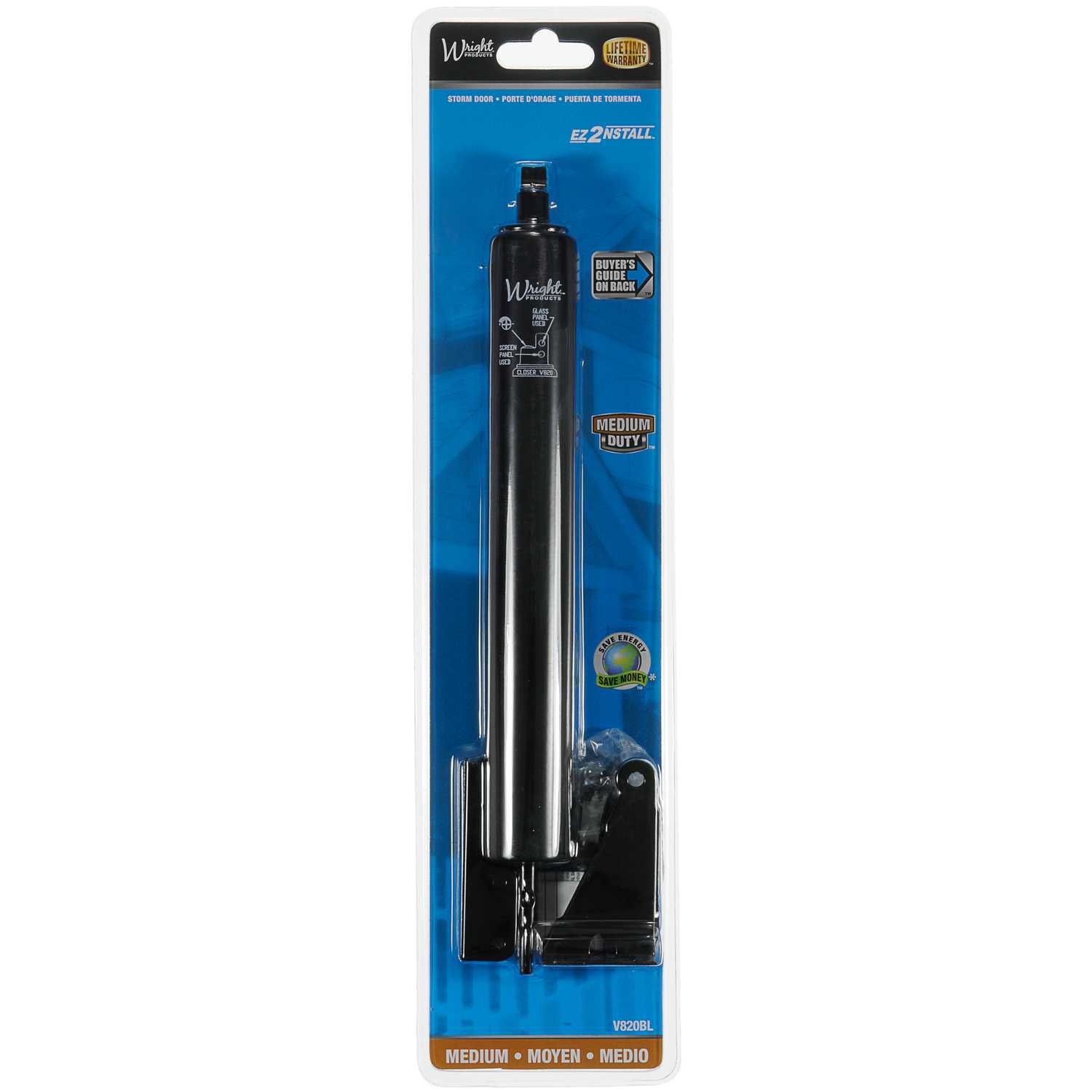 Wright Aluminum Pneumatic Door Closer Ace Hardware