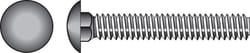 Hillman 5/16 in. X 5 in. L Hot Dipped Galvanized Steel Carriage Bolt 50 pk