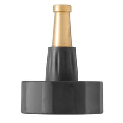 Orbit 1 Pattern Solid Stream Brass/Zinc Hose Nozzle